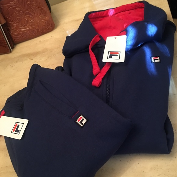 fila men's warm up suits